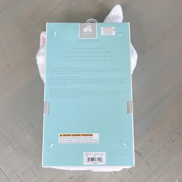 🐰🆕 Easter Bunny Hooded Towel for Baby. NWT. - Picture 4 of 7